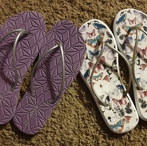 Brand New Flip Flop Sandals Bundle! Super cute♡♡♡